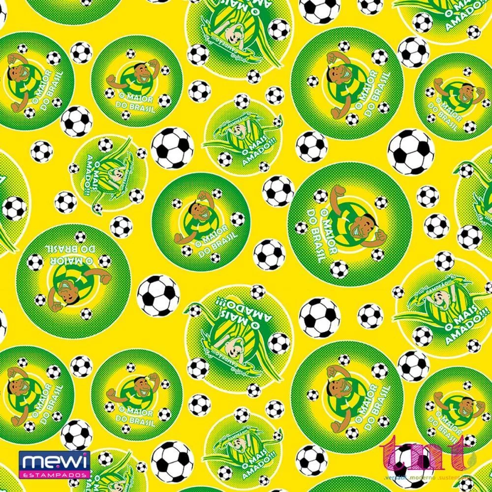 Copa Do Mundo Tnt 1,40M Brasil Torcedor Mewi (Rl-10Mts) - imagem 4