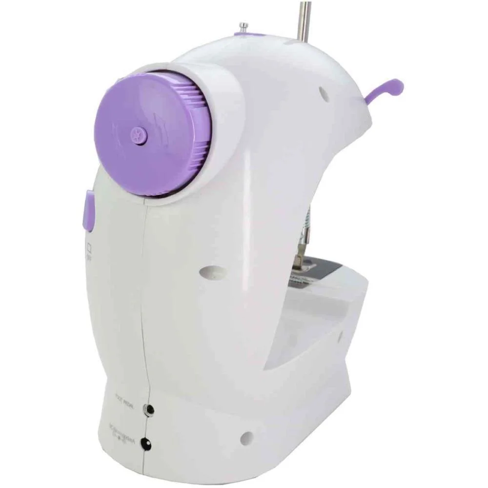 Maquina De Costura Portatil Mini C/Pedal 110V/220 Santana Centro - imagem 3