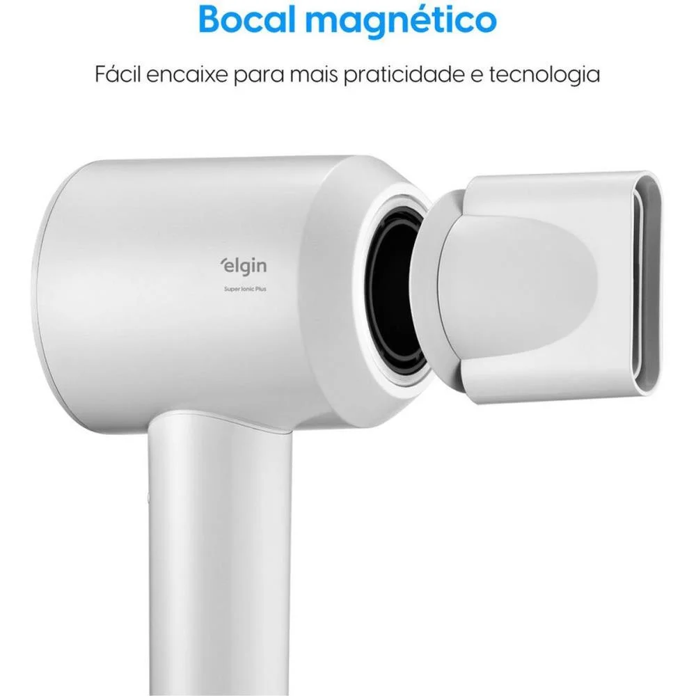 Secador De Cabelo Super Ionic Plus 127V Elgin - imagem 2