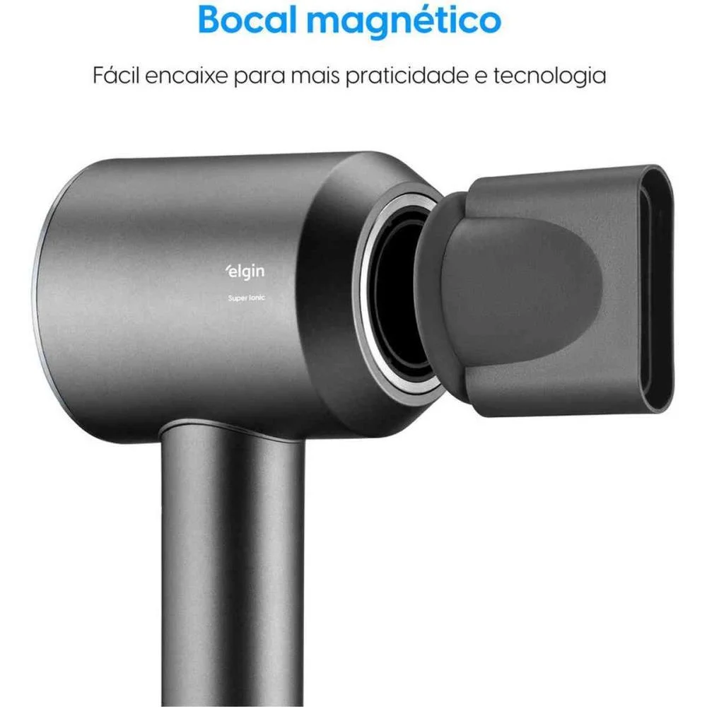 Secador De Cabelo Super Ionic 220V Elgin - imagem 4