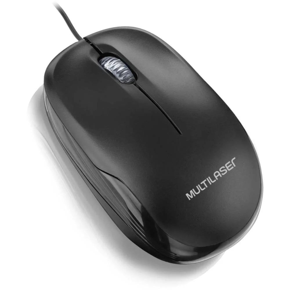 Mouse Optico Usb Box 3Botoes 1200Dpi Preto Multi - imagem 3