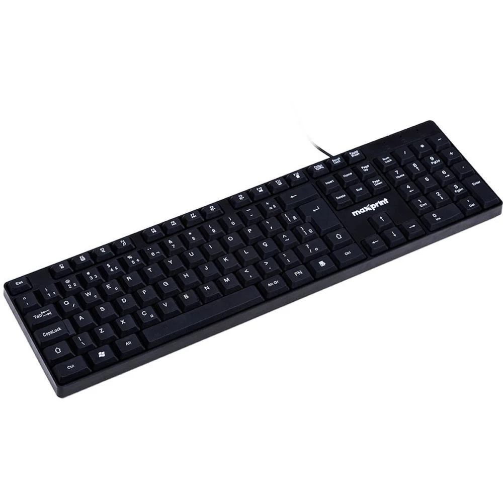 Teclado Usb 2.0 Office Easy Preto Maxprint - imagem 5