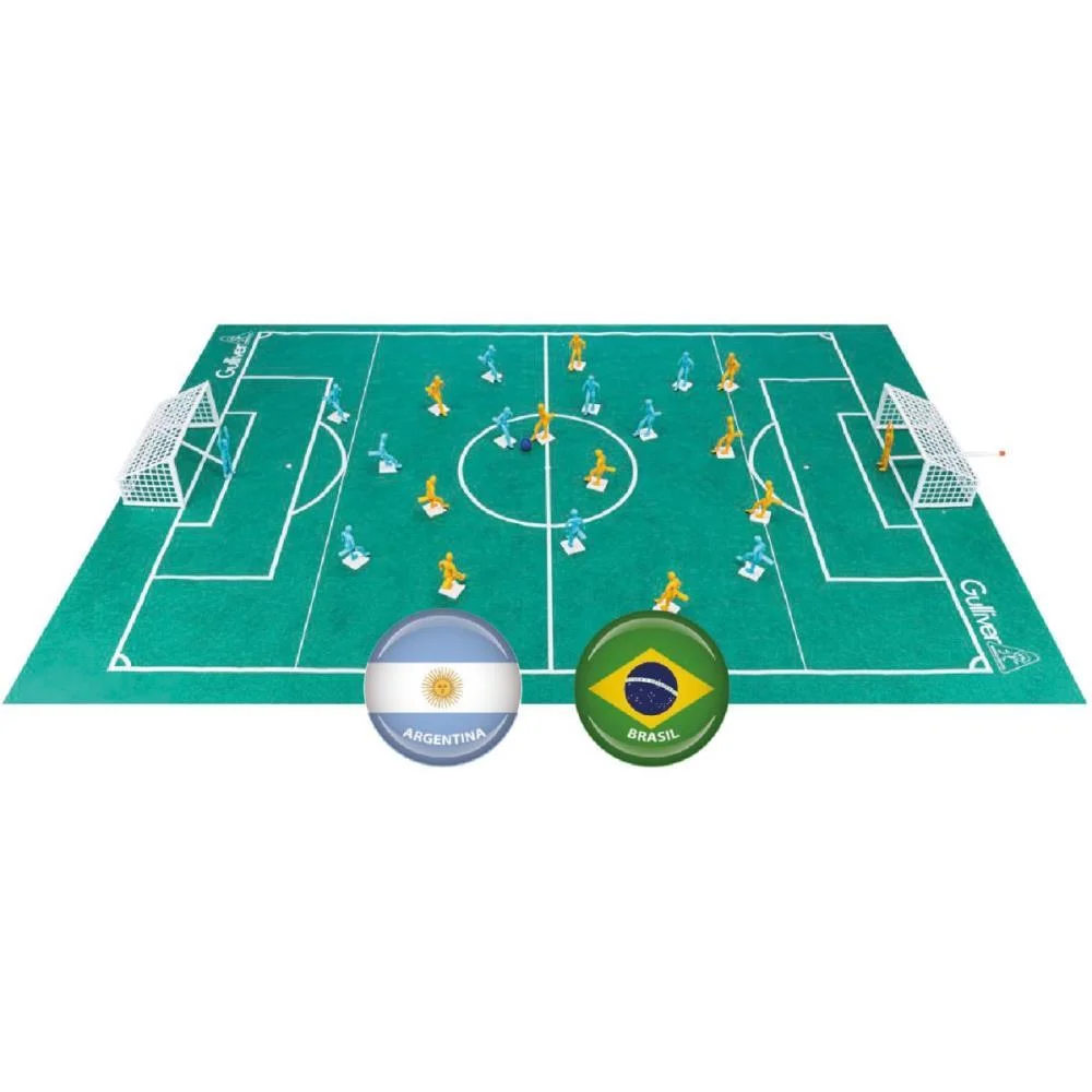 Futebol De Botao Club 2 Brasil X Argentina Gulliver - imagem 2