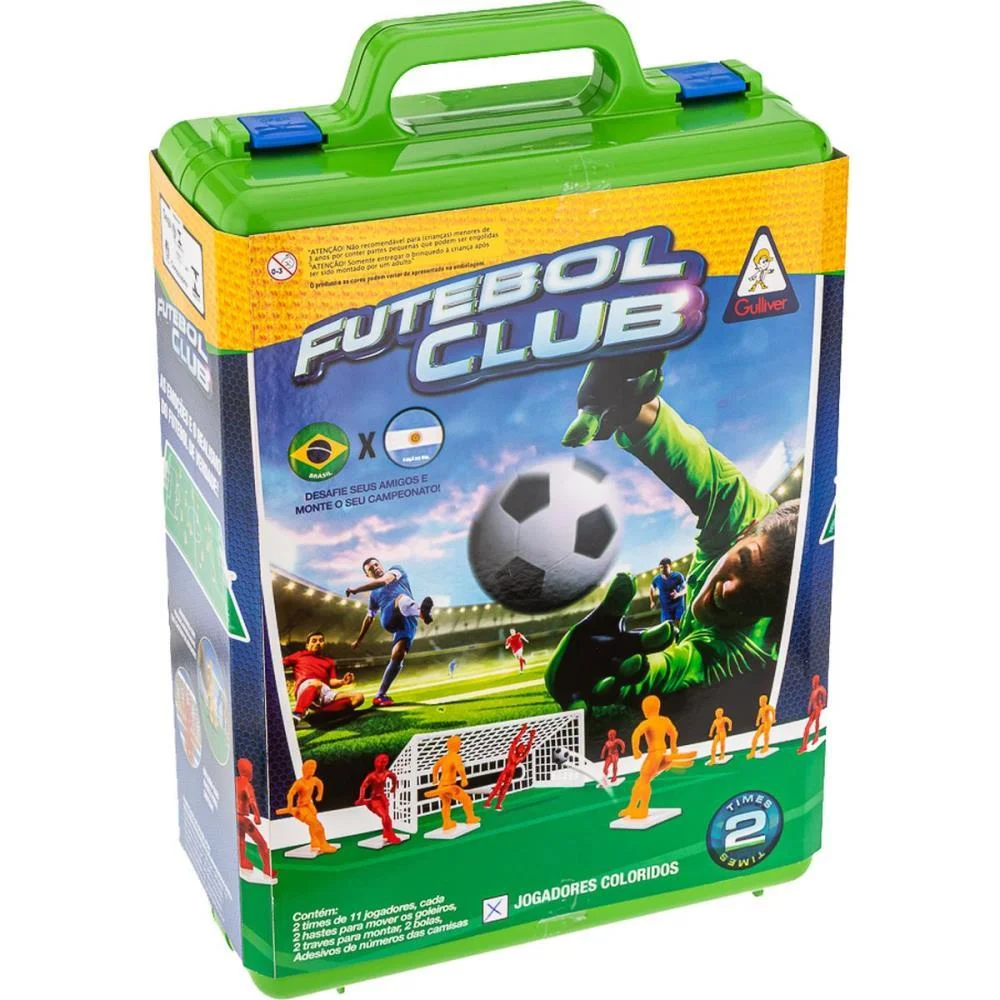 Futebol De Botao Club 2 Brasil X Argentina Gulliver - imagem 5