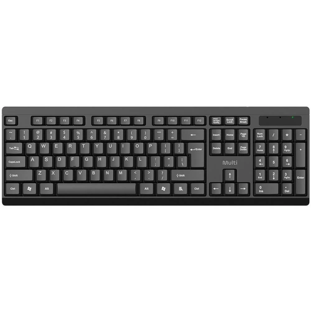 Teclado Usb S/Fio Ts050 Multimidia Pt Multi - imagem 2