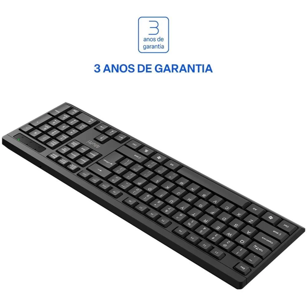 Teclado Usb S/Fio Ts050 Multimidia Pt Multi - imagem 7