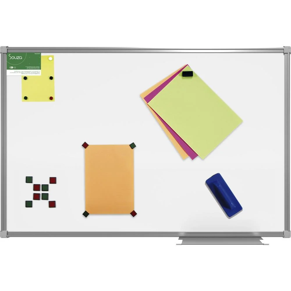 Quadro Aviso Magnetico 120X090Cm Aluminio Standard Souza - imagem 2