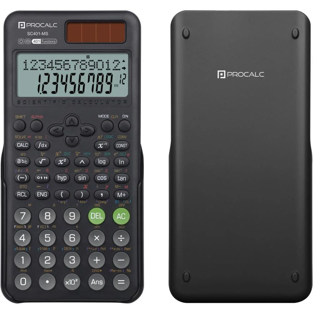 Calculadora Cientifica 401 Funcoes Sc-401Ms Procalc - imagem 2