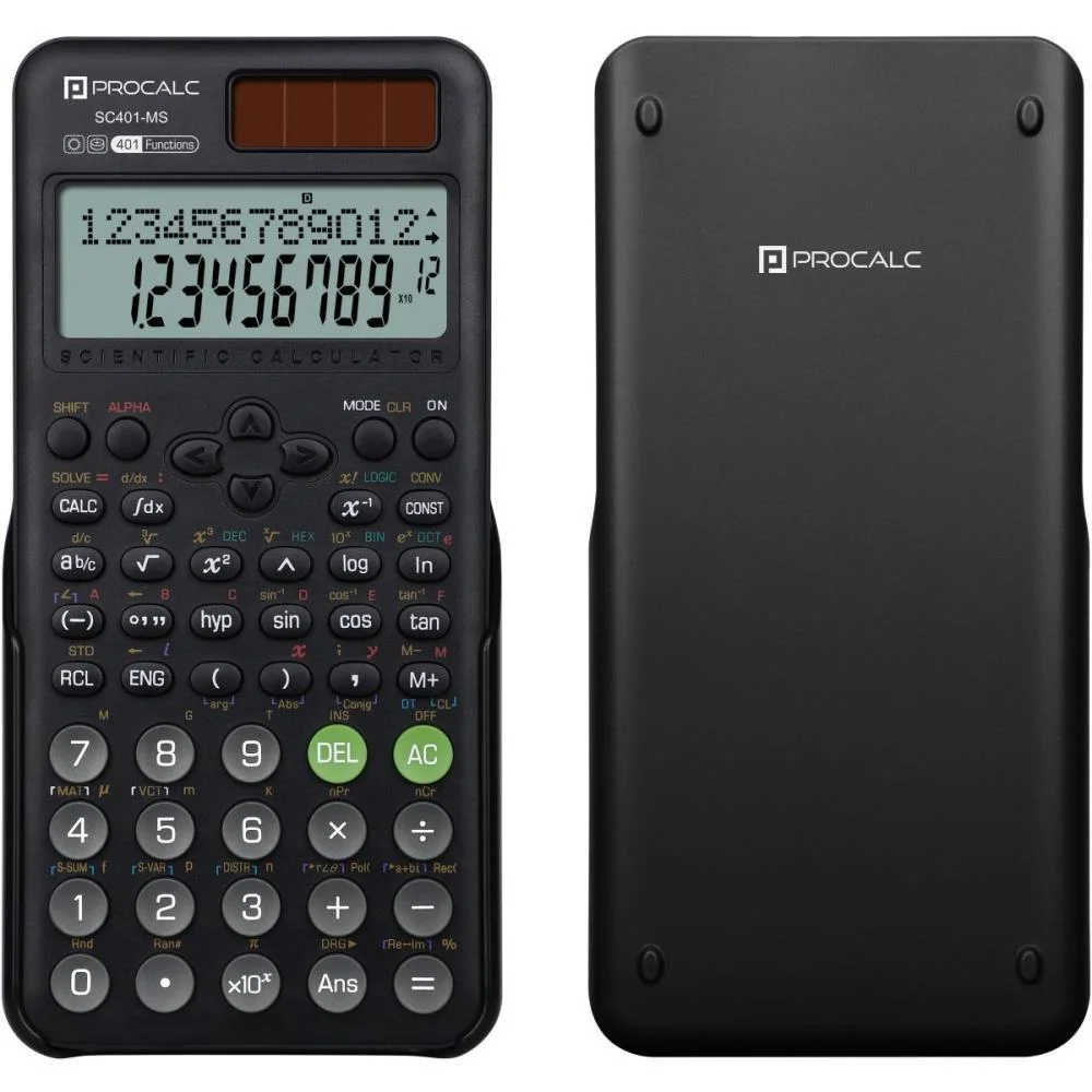 Calculadora Cientifica 401 Funcoes Sc-401Ms Procalc - imagem 3