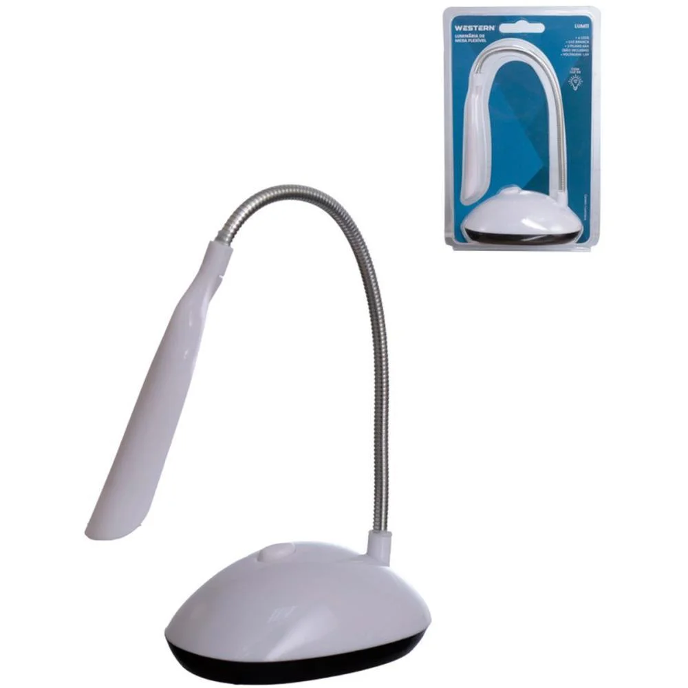 Luminaria De Mesa Mini Led Dbv Pilha Western - imagem 2