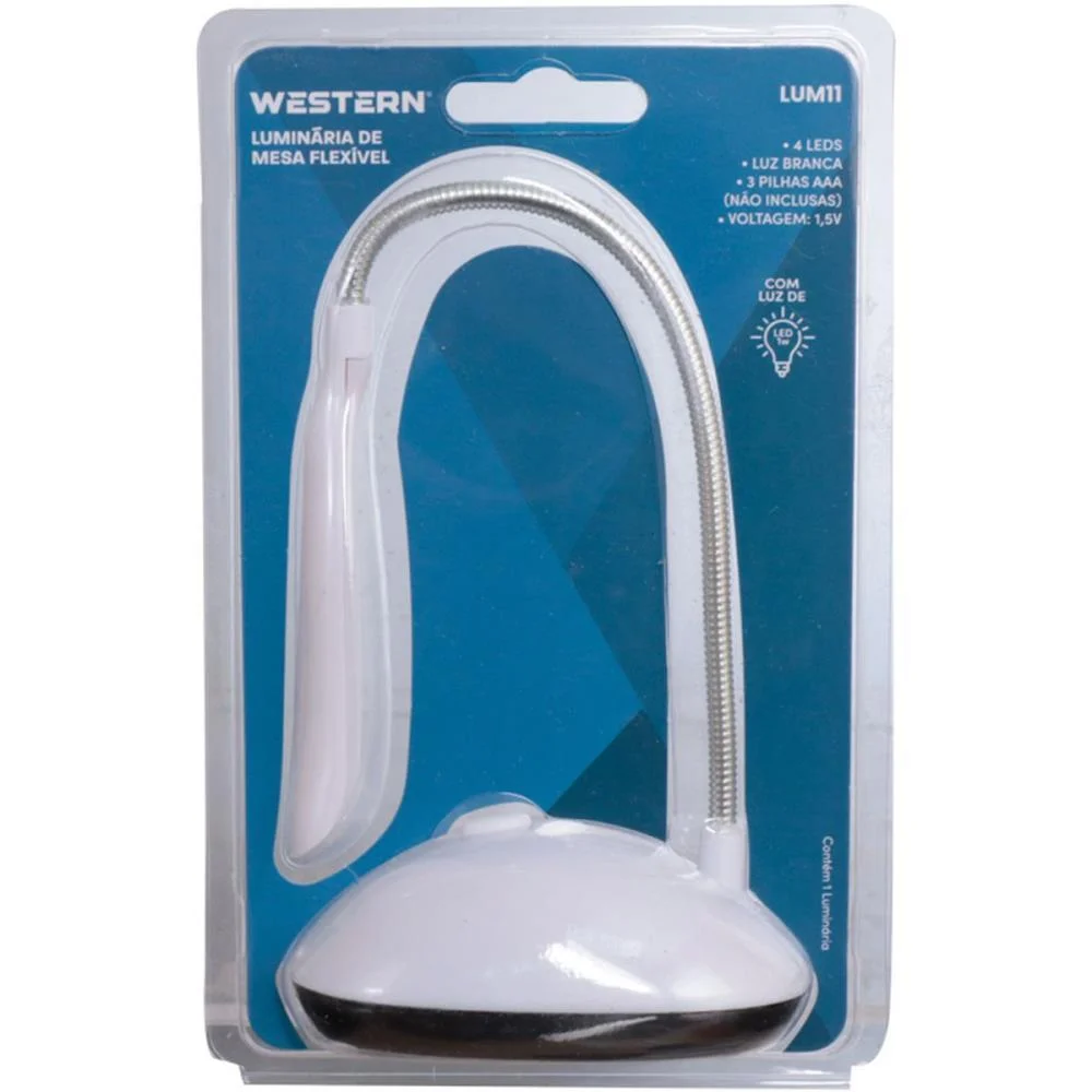 Luminaria De Mesa Mini Led Dbv Pilha Western - imagem 6