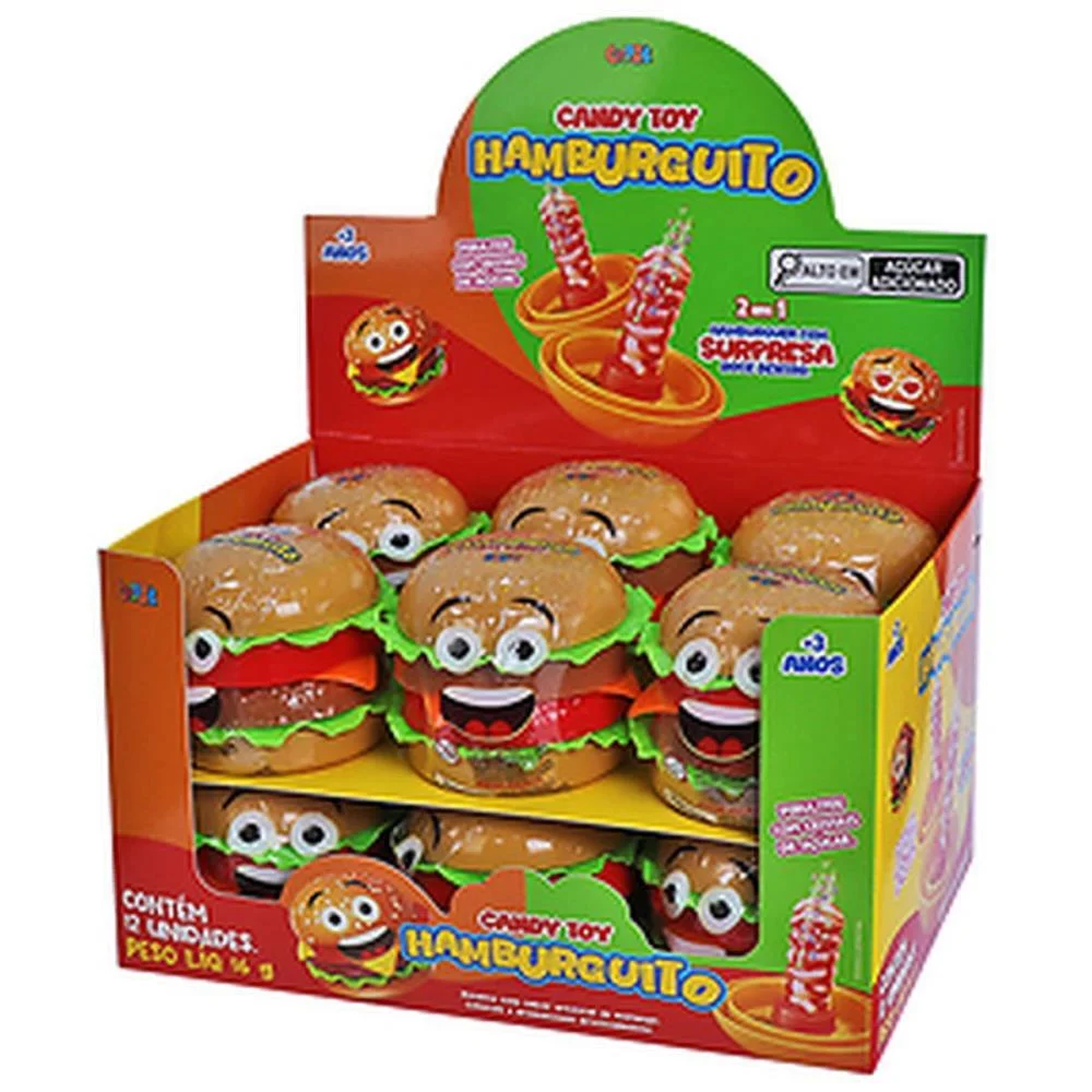 Doce Hamburguito Colore (Dp.c/12) - imagem 6
