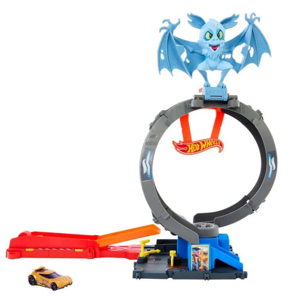 Hot Wheels Pista City Ataque Do Morcego Mattel (Unidade) - imagem 2