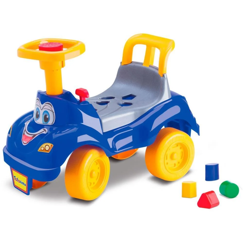 Veiculo Para Bebe Totokinha Classica Azul Cardoso Toys (Unidade) - imagem 2