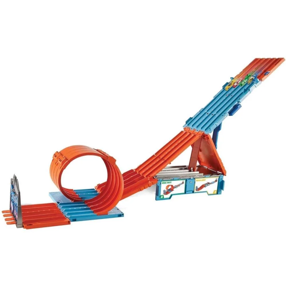Hot Wheels Pista Action Caixa De Acrobacias 3Em1 Mattel (Unidade) - imagem 2