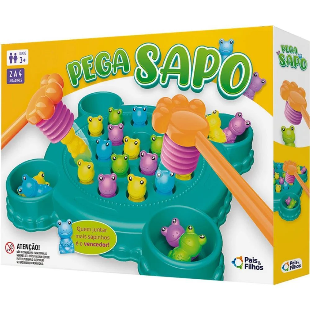 Jogo Diverso Pega Sapo Pais E Filhos (Unidade) - imagem 3