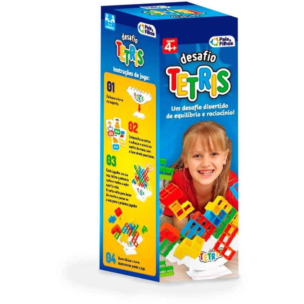 Jogo Diverso Desafio Tetris Pais E Filhos (Unidade) - imagem 3