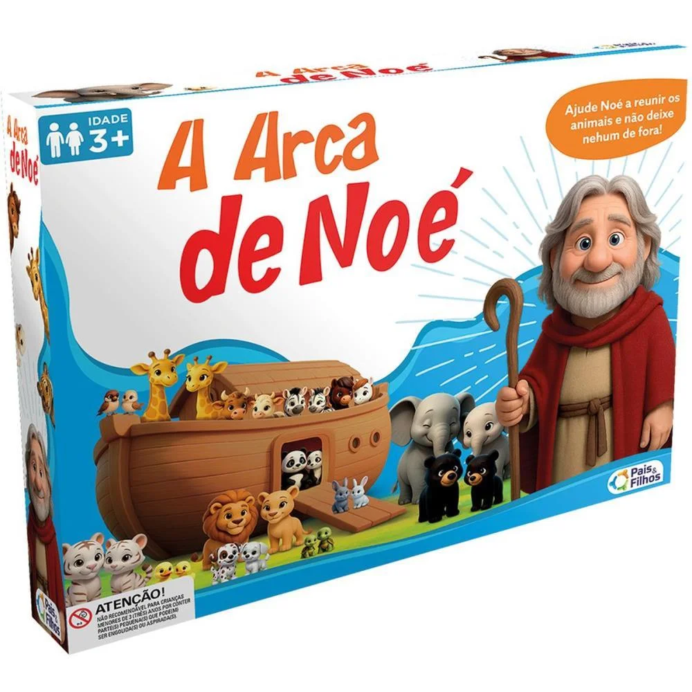 Jogo De Tabuleiro A Arca De Noe Pais E Filhos (Unidade) - imagem 2