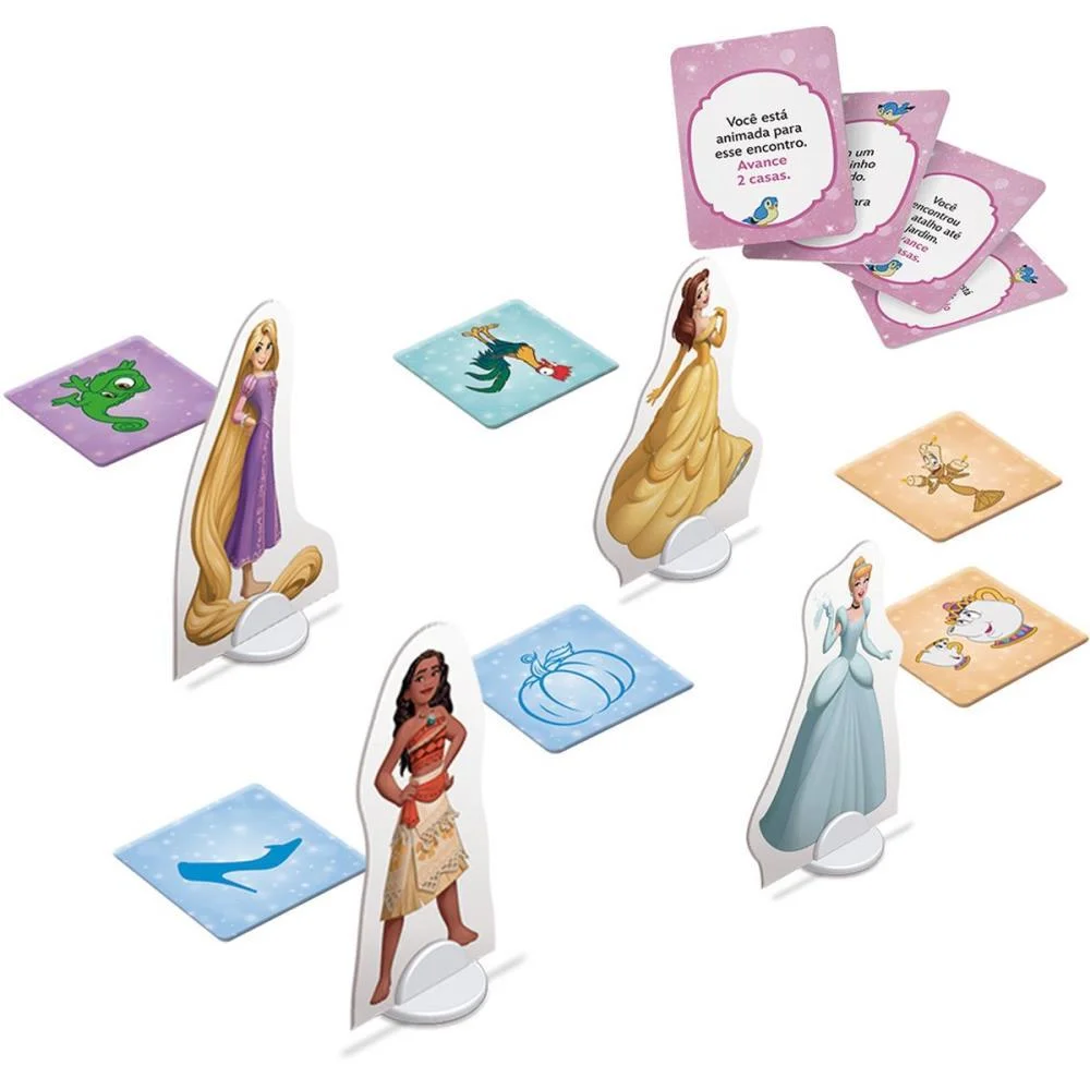 Jogo De Tabuleiro Festival Das Princesa Disney Pais E Filhos (Unidade) - imagem 4