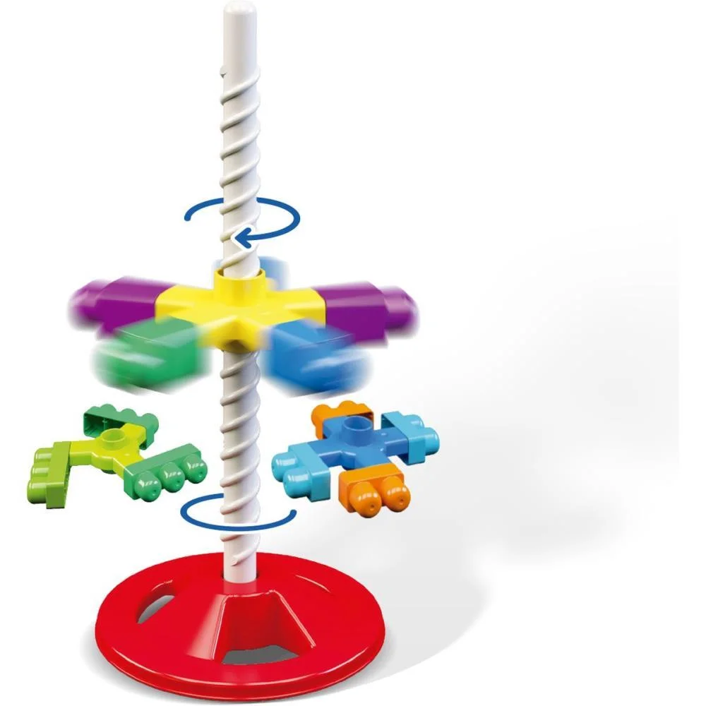 Brinquedo Educativo Giro Magico C/Blocos Dismat (Unidade) - imagem 2