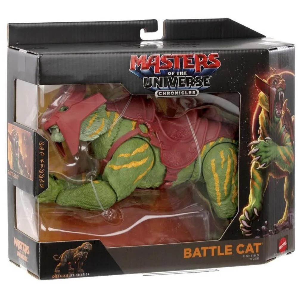 Boneco E Personagem Motu First Ones Battle Cat Mattel (Unidade) - imagem 3