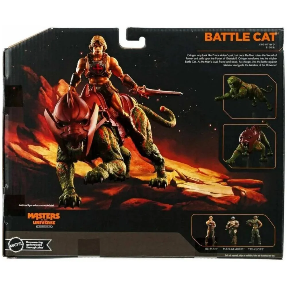 Boneco E Personagem Motu First Ones Battle Cat Mattel (Unidade) - imagem 6