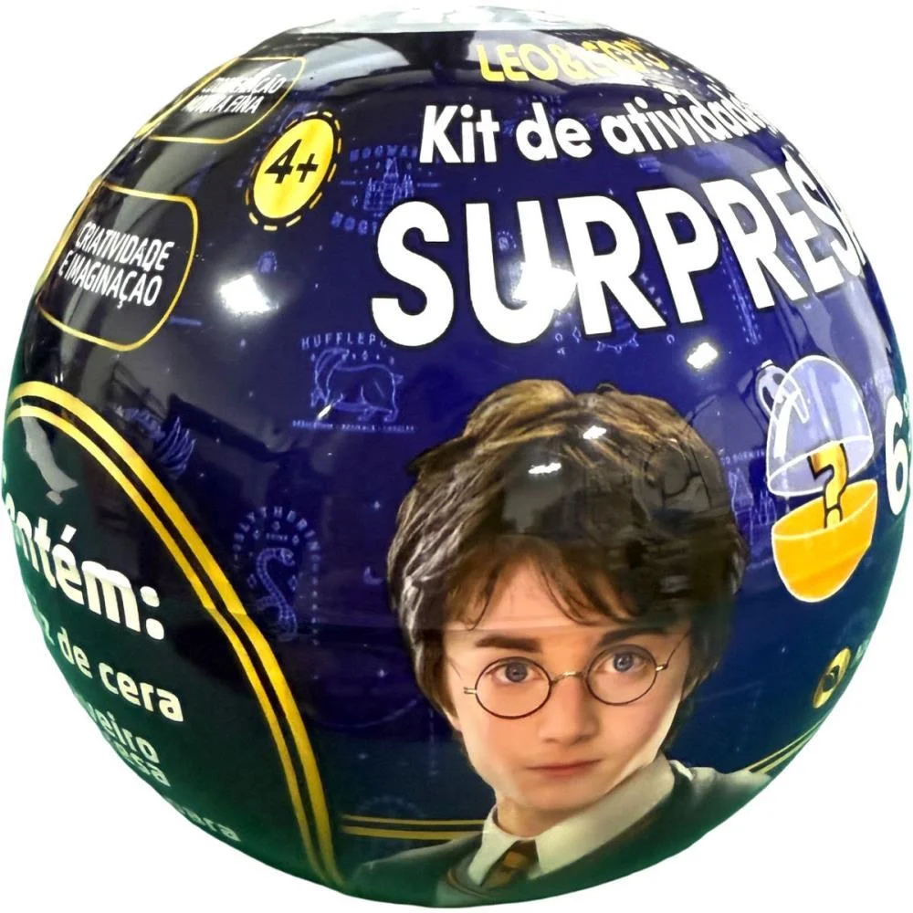 Brinquedo Para Colorir Harry Potter Kit Atividades Su Leonora (Dp.c/08) - imagem 3
