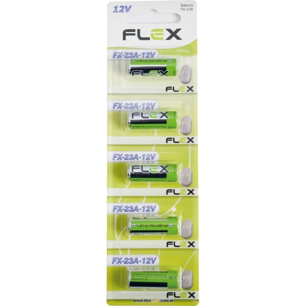 Pilha Bateria Bateria A23 12V. Flex (Ct.c/05) - imagem 3
