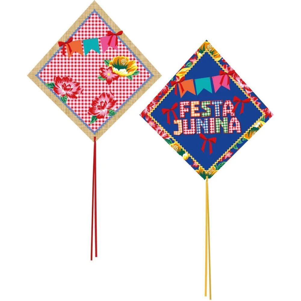 Festa Junina Pipa Xodo Compose 46X32,5Cm Cromus (Pct.c/02) - imagem 2