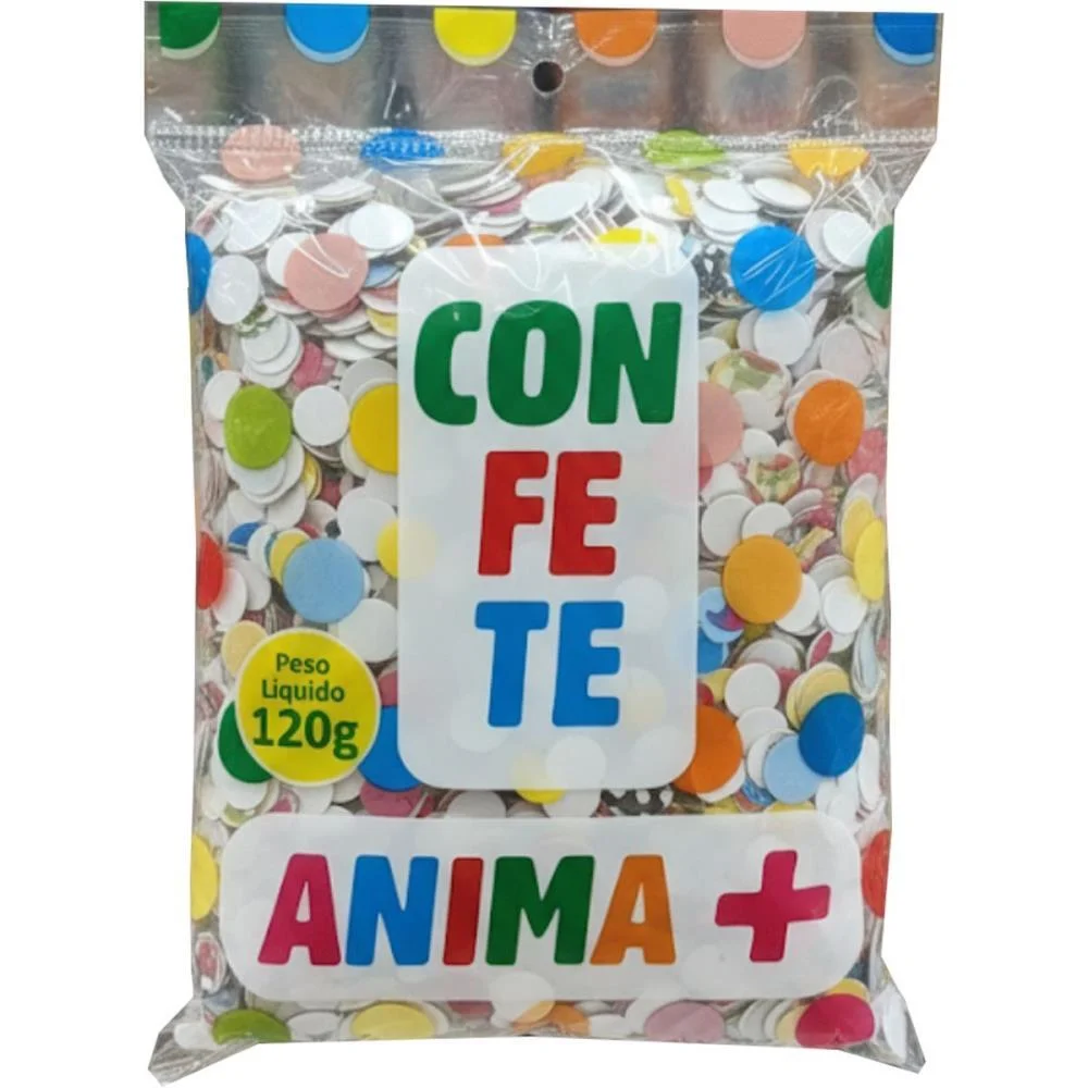 Artigo Para Festa Confete 120G Gessele (Pacote)