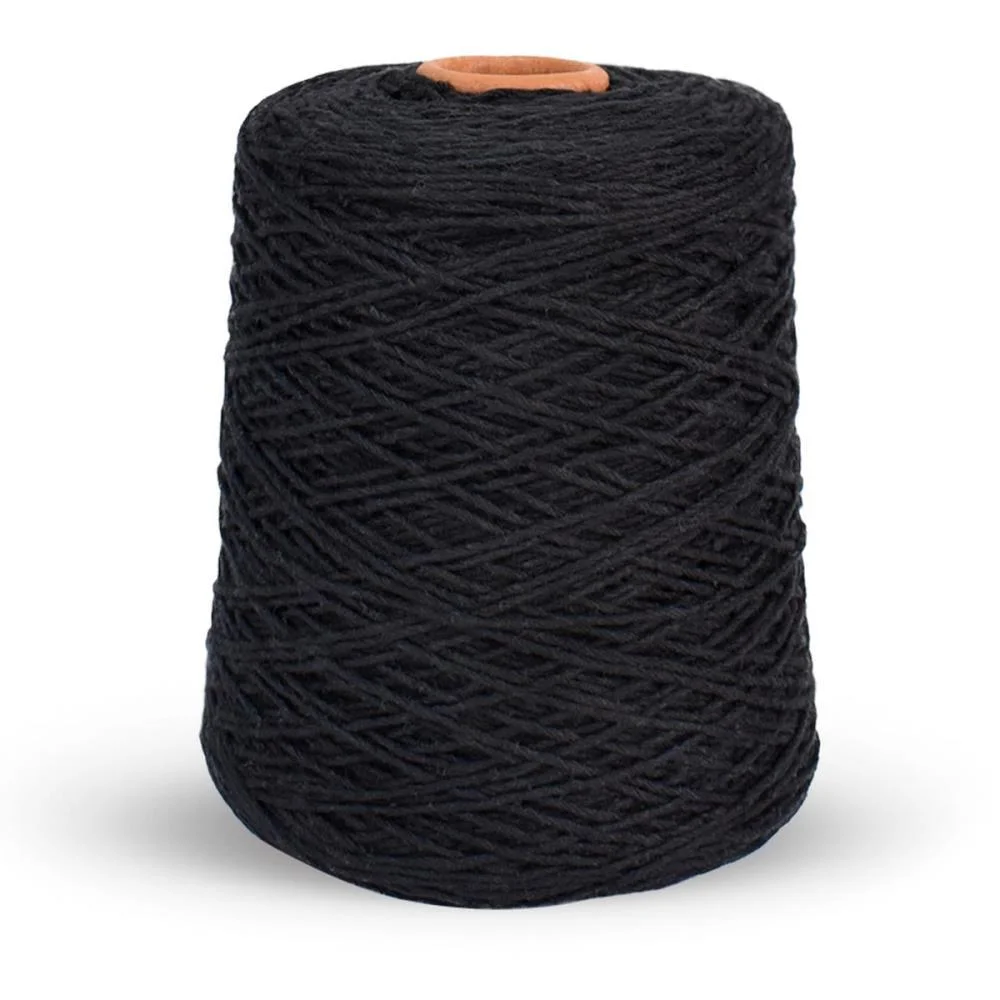 Barbante Colorido 600G 4/6 Fios 610M Preto Euroroma (Unidade) - imagem 4