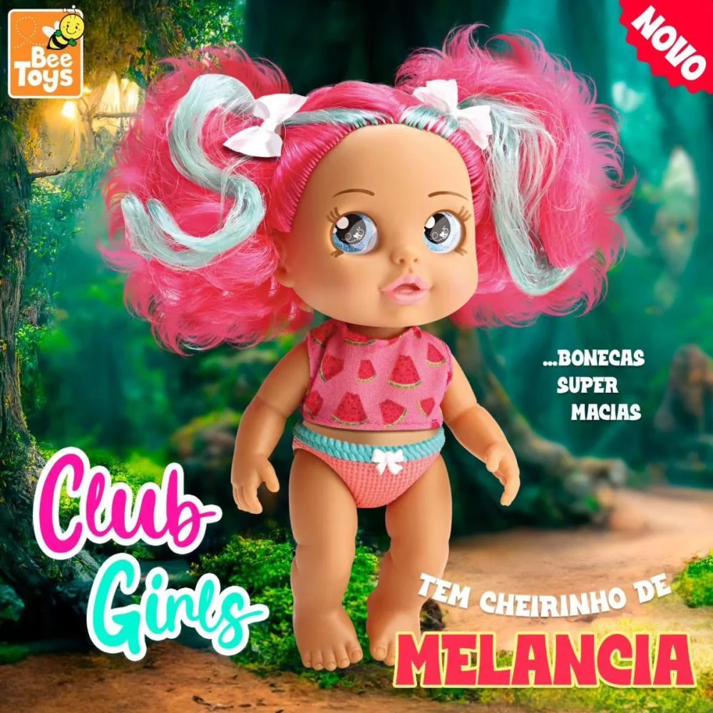 Boneca Club Girls Sabores 19Cm (S) Bee Toys - imagem 4