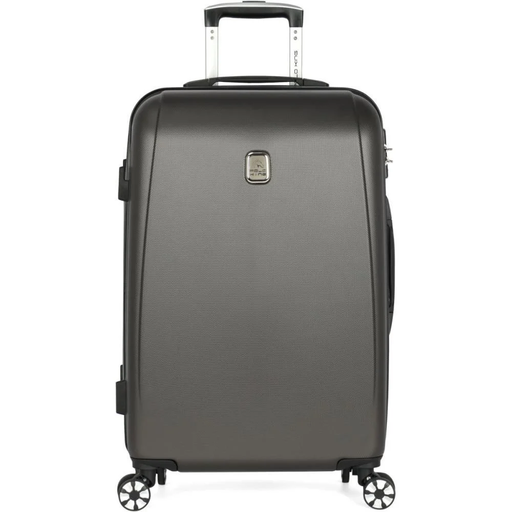 Mala De Viagem Bordo Abs 360 Geneva Grafite Luxcel (Unidade) - imagem 2
