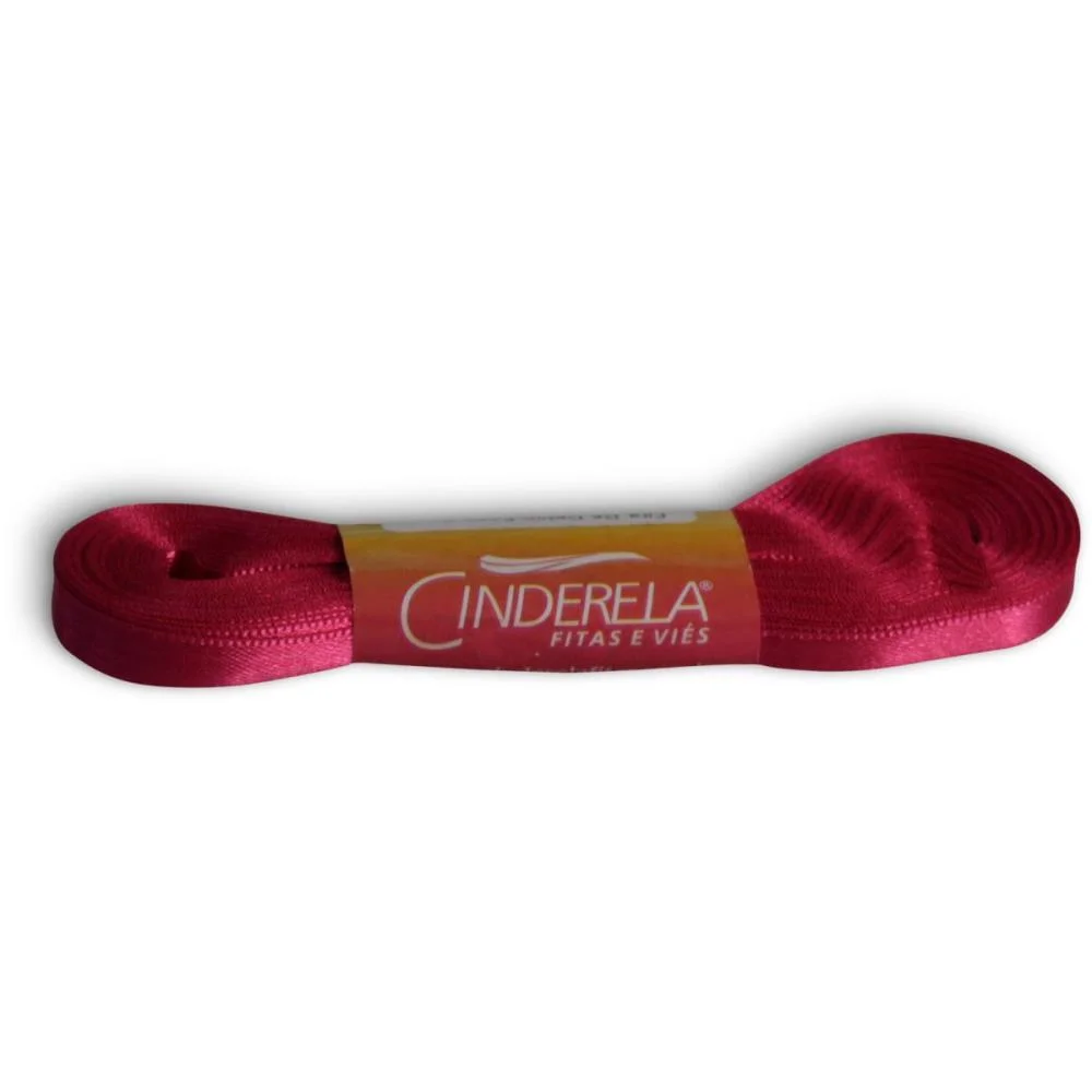 Fita De Cetim 07Mm 10M. Pink Cinderela (Unidade) - imagem 2