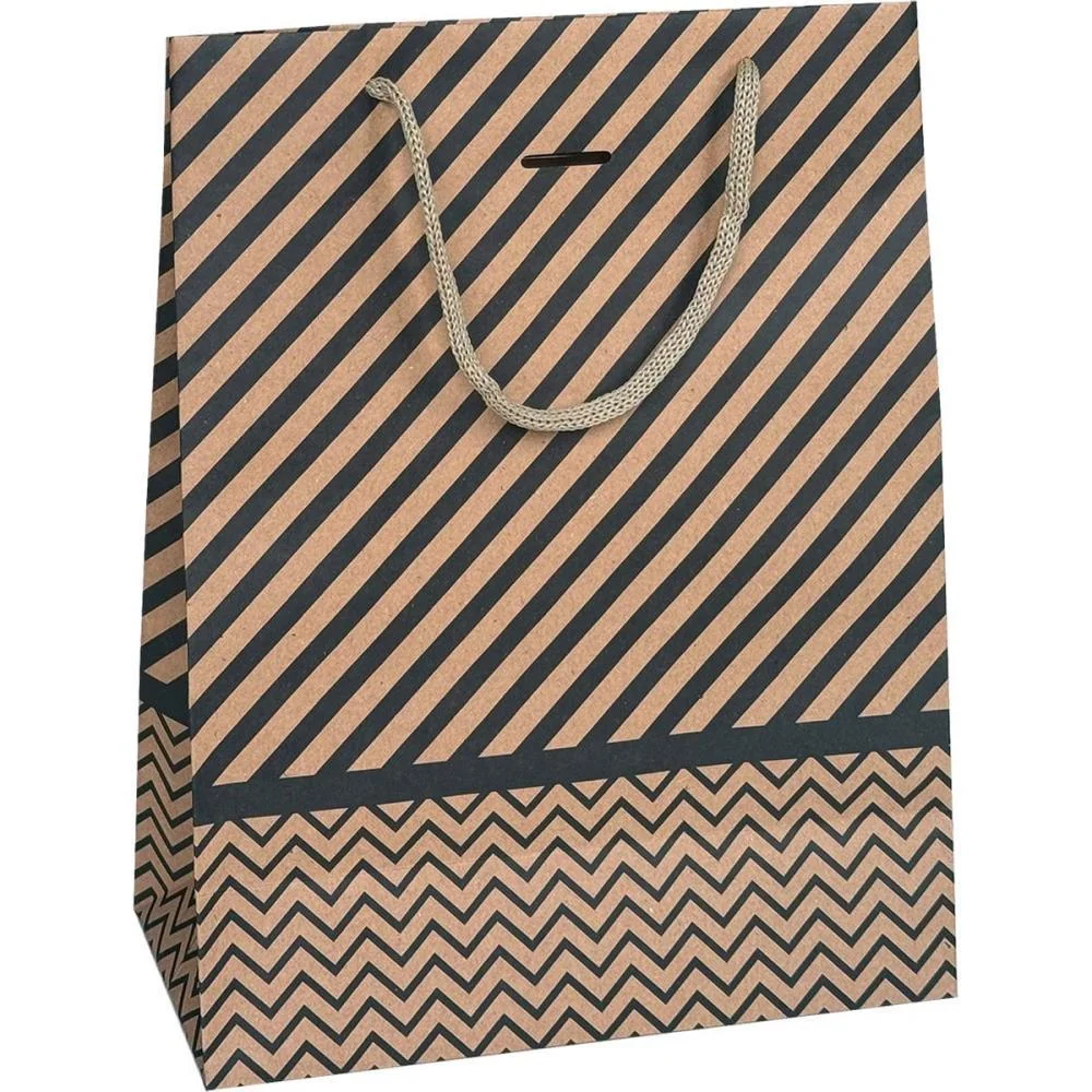 Sacola Para Presente Decorada Kraft Pq 14,5X19,5X8Cm (S) Cristina (Pct.c/10) - imagem 4