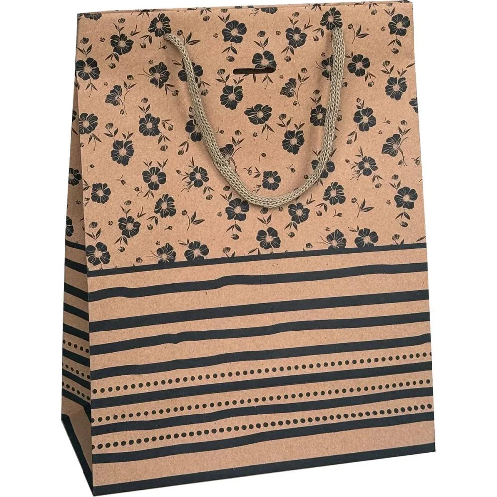 Sacola Para Presente Decorada Kraft Pq 14,5X19,5X8Cm (S) Cristina (Pct.c/10) - imagem 5