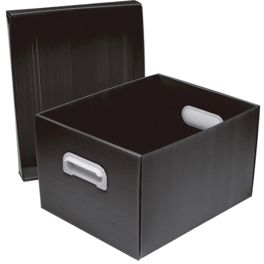 Caixa Organizadora The Best Box M 370X280X212 Pt Polibras (Unidade) - imagem 3