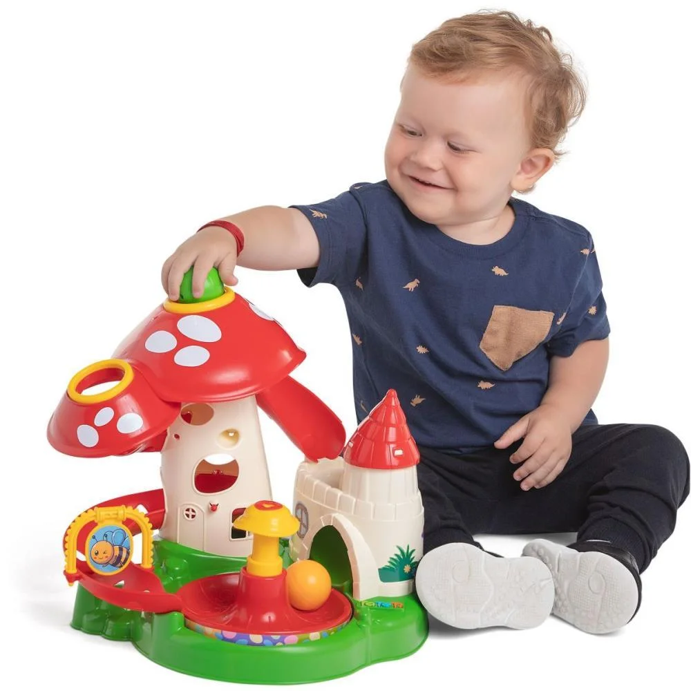 Brinquedo Para Bebe Belo Cogumelo Tateti (Unidade) - imagem 2