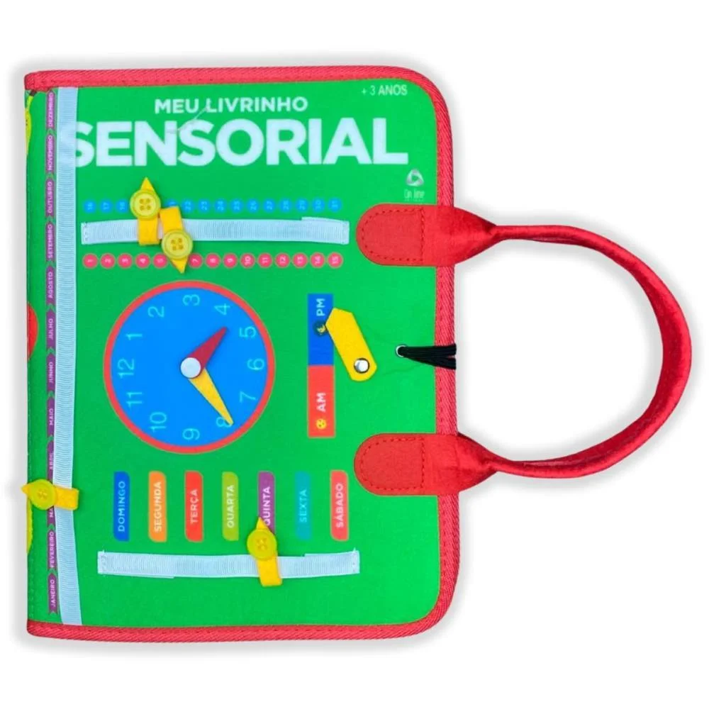 Livro Infantil Ilustrado Meu Livrinho Sensorial Ed 03 Online Editora (Unidade) - imagem 2