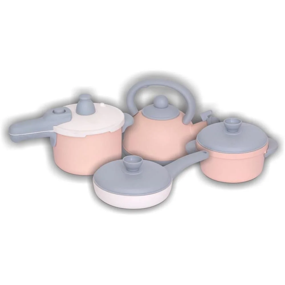 Brincando De Casinha Kit Panelas Baby Gourmet 4 Pcs Merco Toys (Unidade) - imagem 2