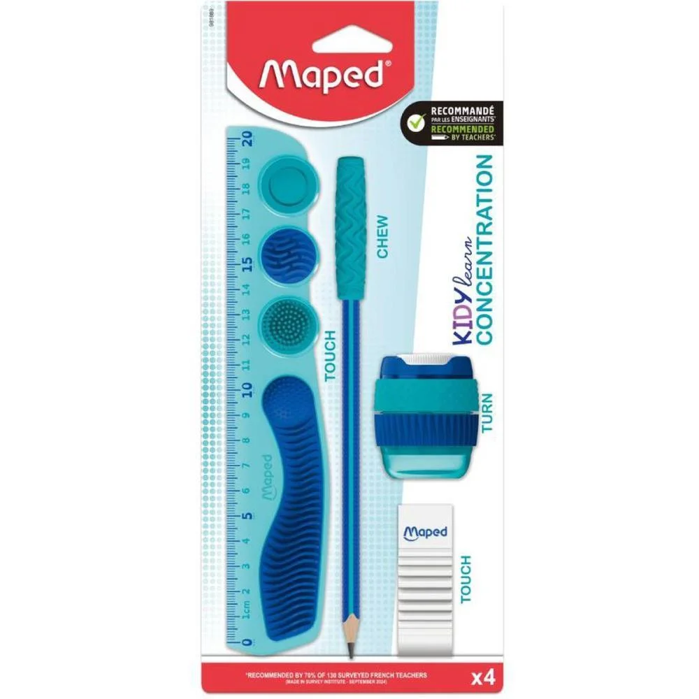 Kit Escolar Kidy Learn Concentration 4Pcs Maped (Blister) - imagem 2
