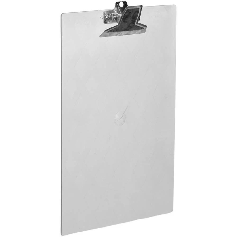 Prancheta Plastica Oficio C/Prend.metal Cristal Carbrink (Unidade) - imagem 3