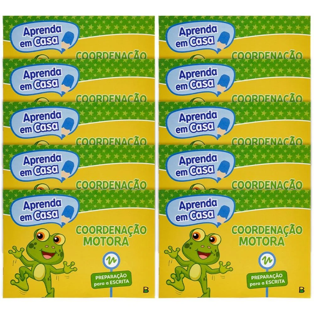Livro Caligrafia Aprenda Em Casa Cood.motora 14 Todolivro (Pct.c/10) - imagem 2