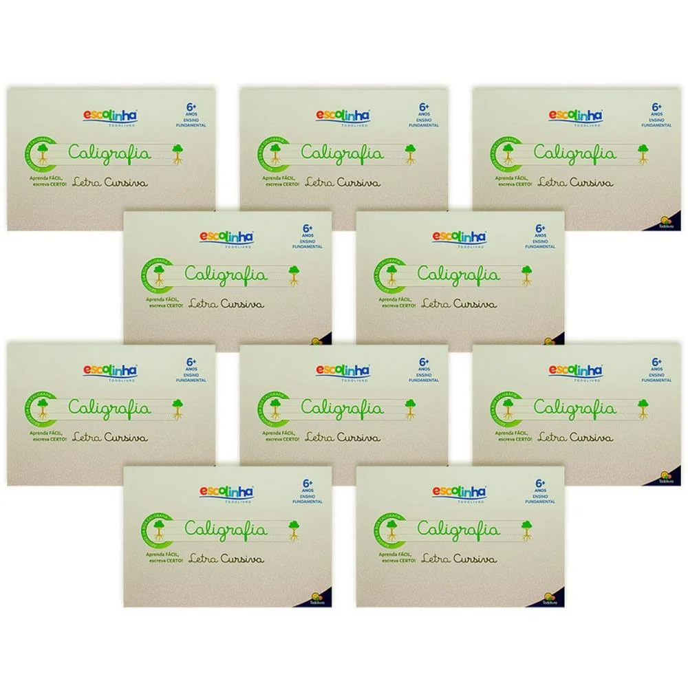 Livro Caligrafia Escolinha Sistema Uv Cursiv 32 Todolivro (Pct.c/05) - imagem 4
