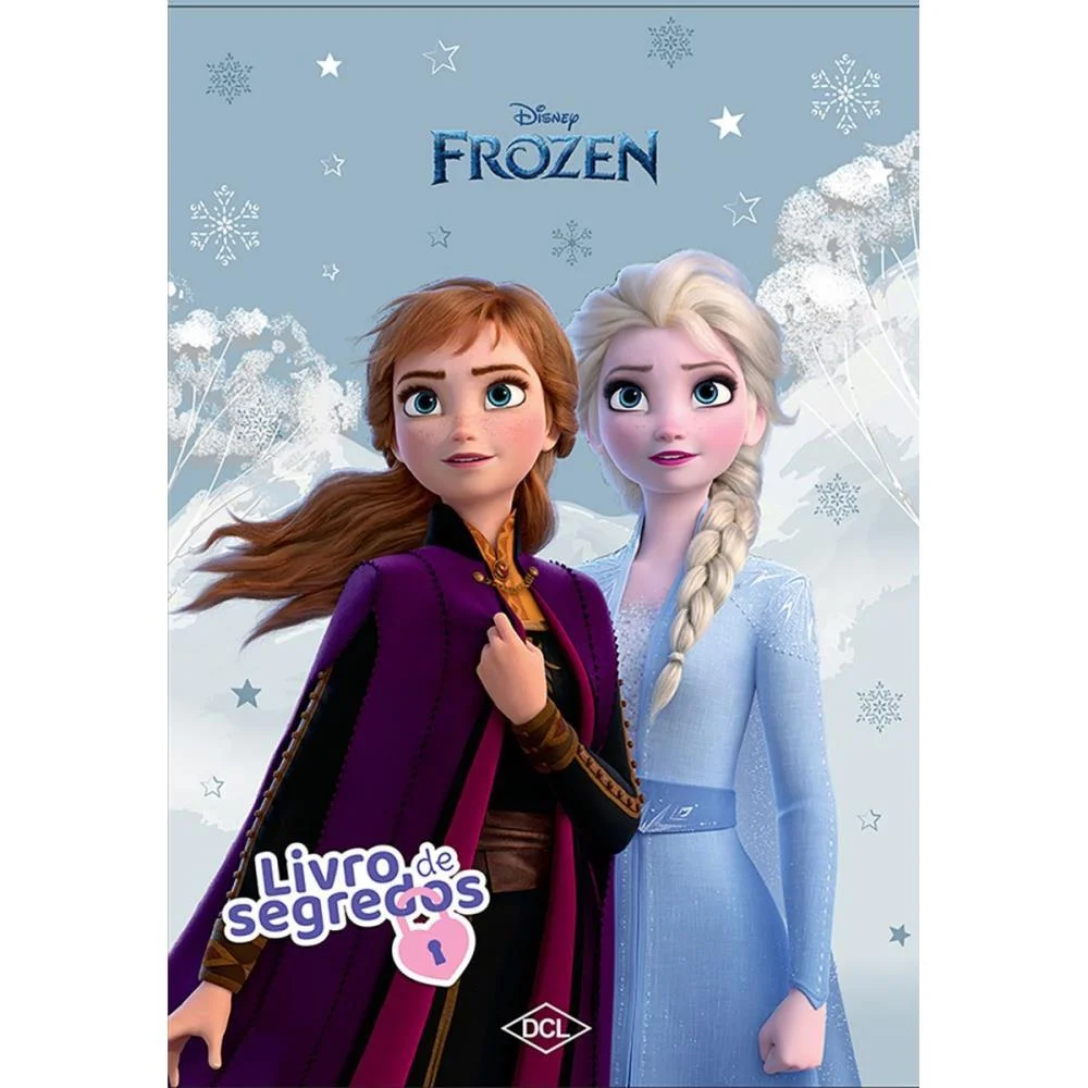 Diario Frozen Livro De Segredos Dcl (Unidade) - imagem 3