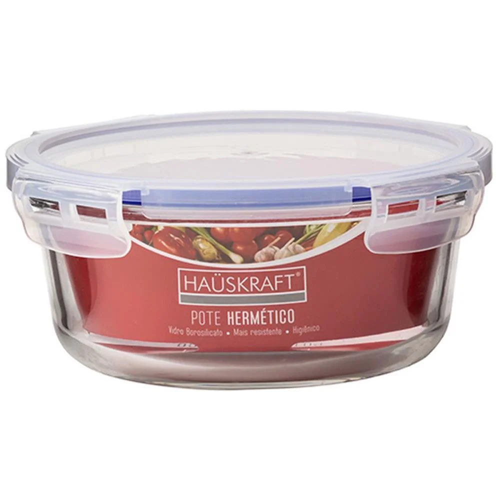 Pote De Vidro Hermetico Redondo 580Ml Western (Unidade) - imagem 5