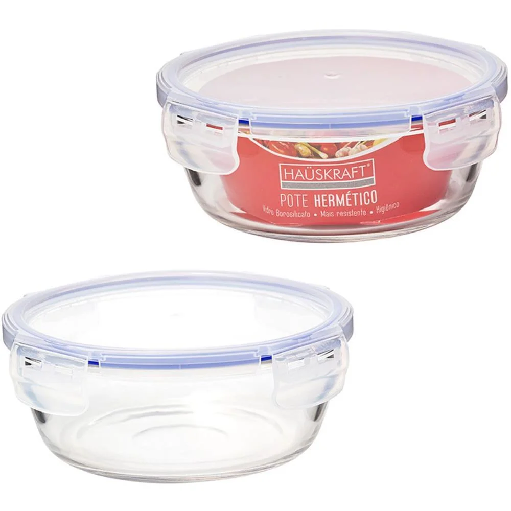 Pote De Vidro Hermetico Redondo 720Ml Western (Unidade) - imagem 2
