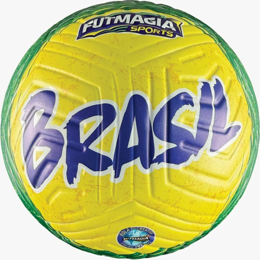 Copa Do Mundo Bola Bandeira Brasil N.5 Futmagia Sports (Unidade) - imagem 2