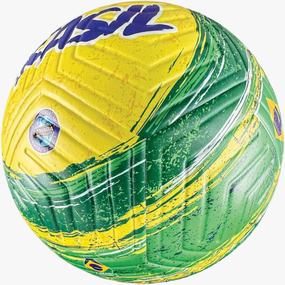 Copa Do Mundo Bola Bandeira Brasil N.5 Futmagia Sports (Unidade) - imagem 3