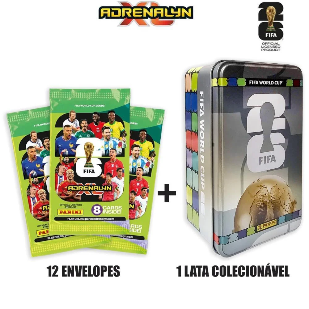 Copa Do Mundo Lata Fifa+12Env Card Adrenalyn Panini (Unidade) - imagem 5